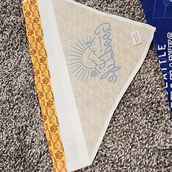 Dog Bandana Set - Seattle Seahawks & GoodLife Brewing Bend Oregon - Picture 7 of 8